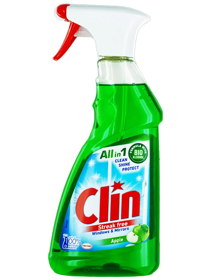 Clin Sol. curatat geamuri 500ml Apple