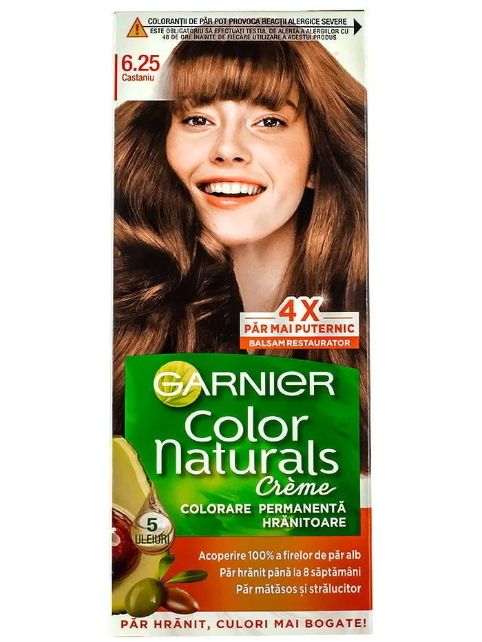 Garnier Vopsea de par Color Naturals 6.25 Castaniu
