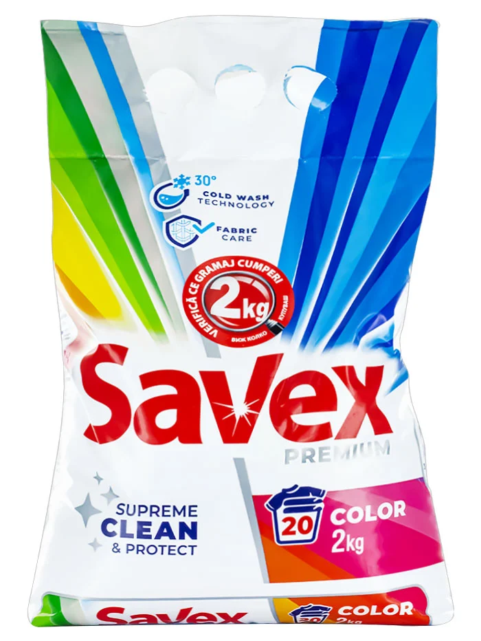Savex Detergent automat 2 kg 20 spalari Color