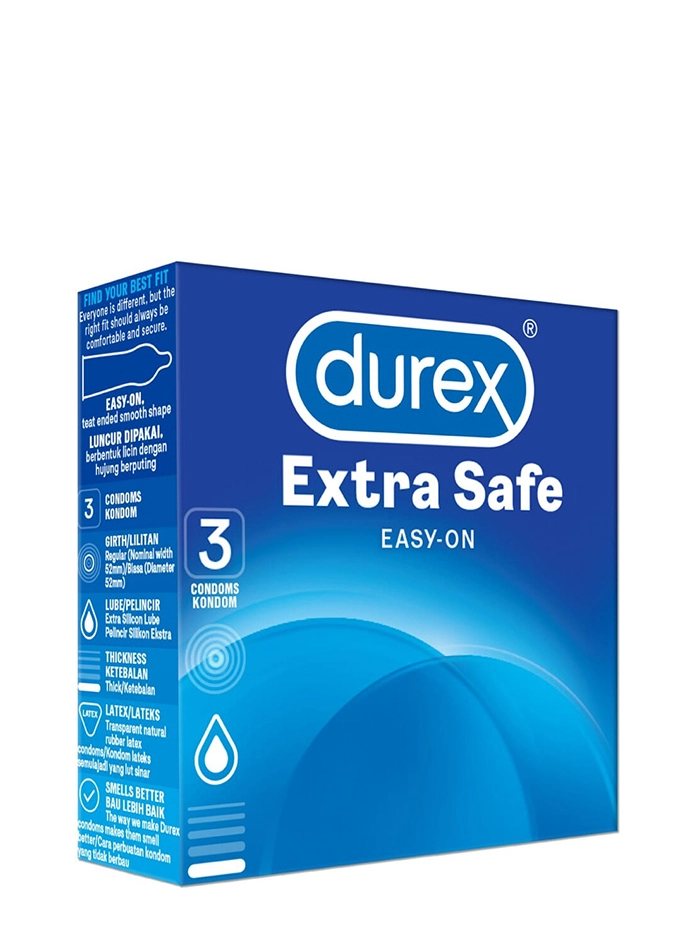 Durex Prezervative 3 buc Extra Safe