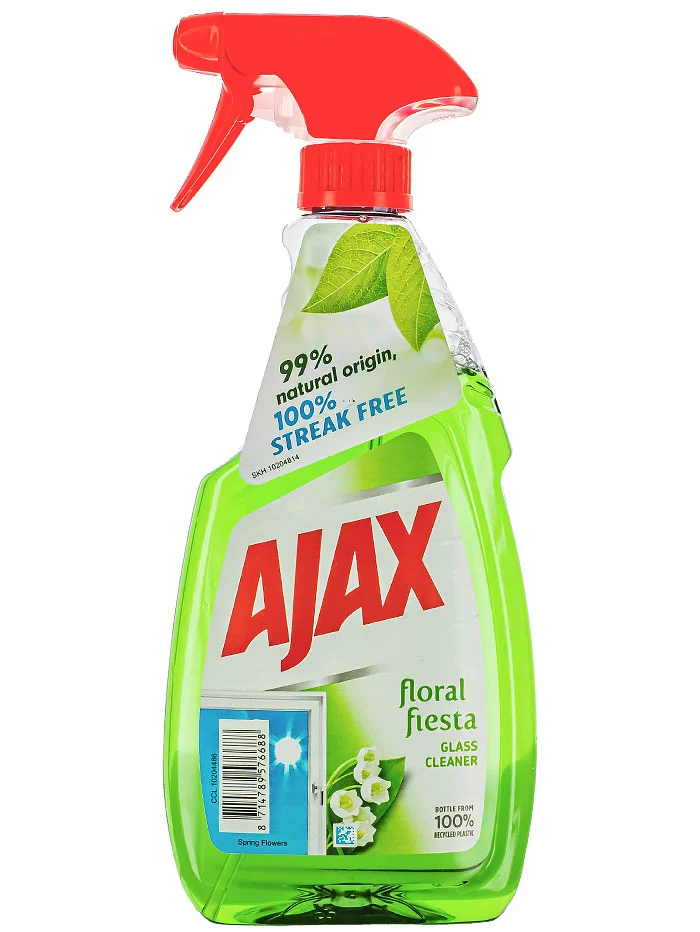 Ajax Solutie curatat geamuri 500 ml Spring Flowers