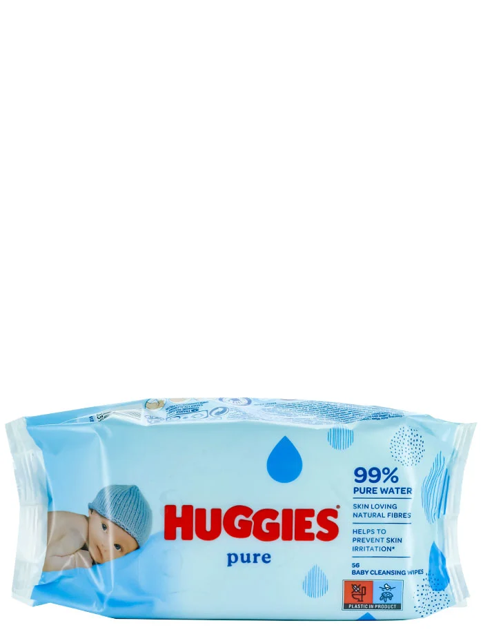 Huggies Servetele umede 56 buc Pure