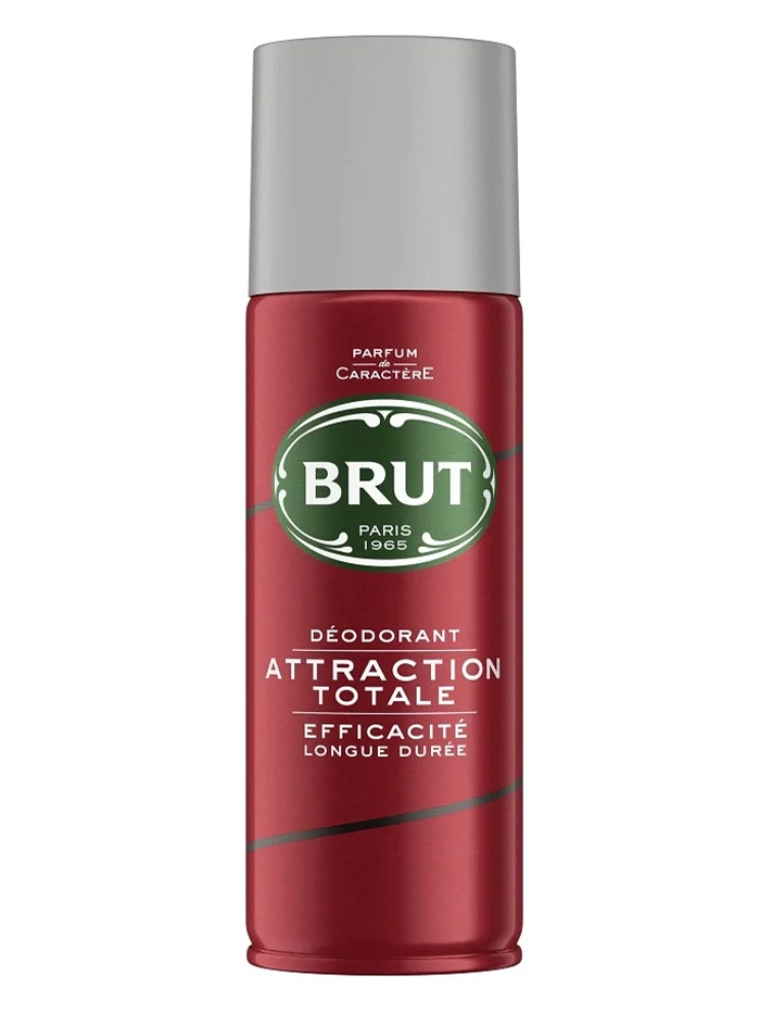 Brut Spray Deodorant 200 ml Attraction Totale
