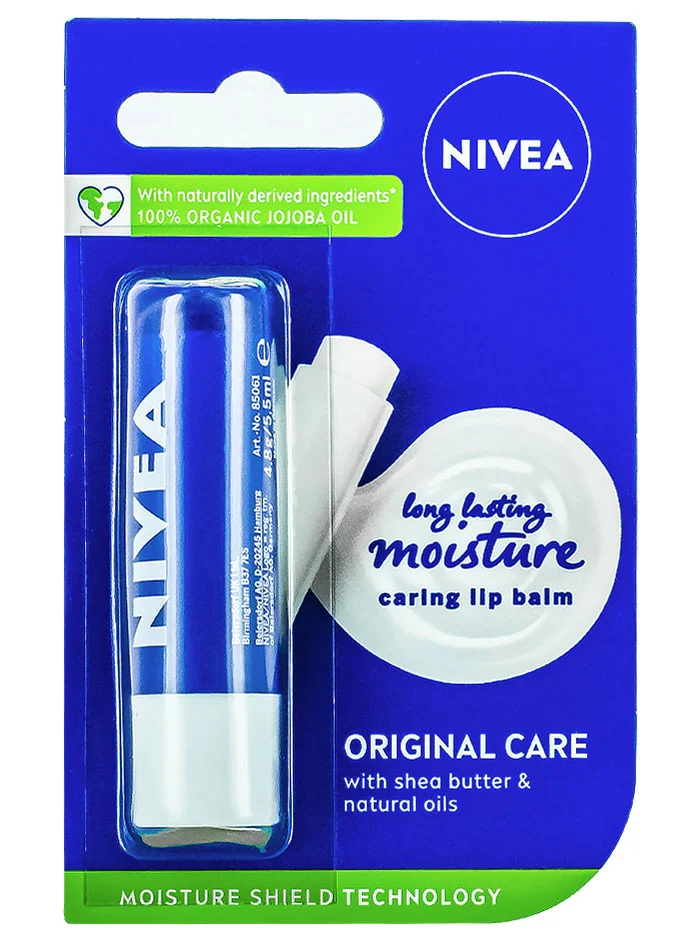 Nivea Balsam de buze 4.8 g Original Care