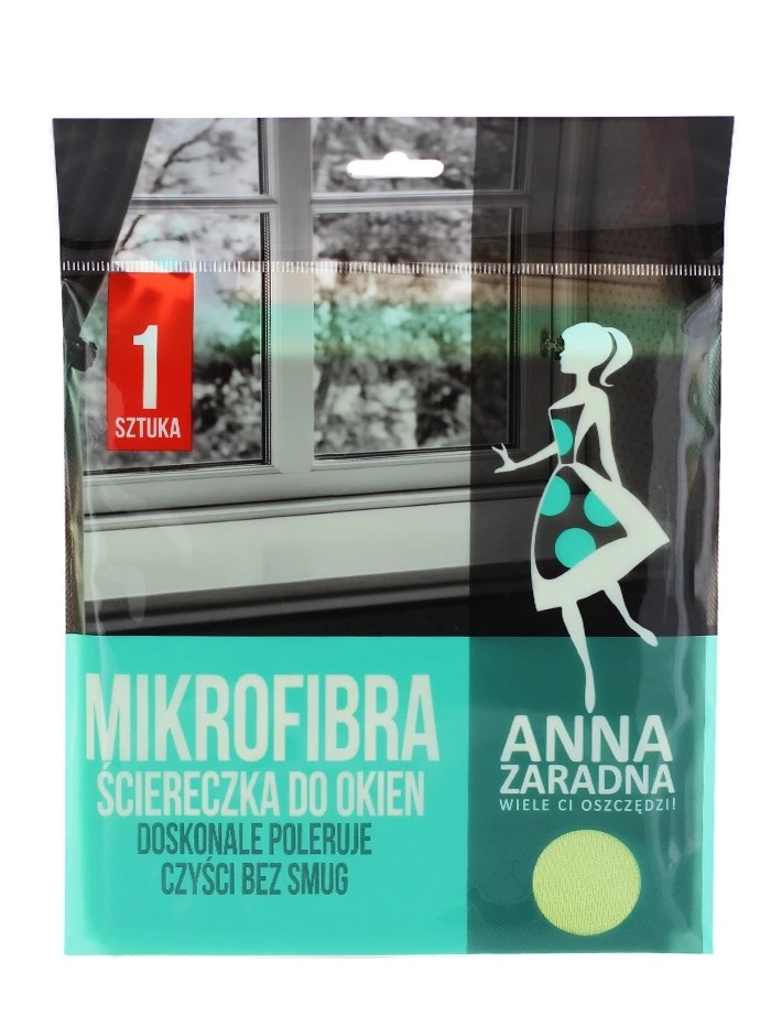 Anna Laveta Microfibra geam 1 buc