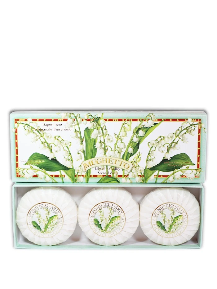 Fiorentino Set Sapun 3x100 g Lily of the Valley
