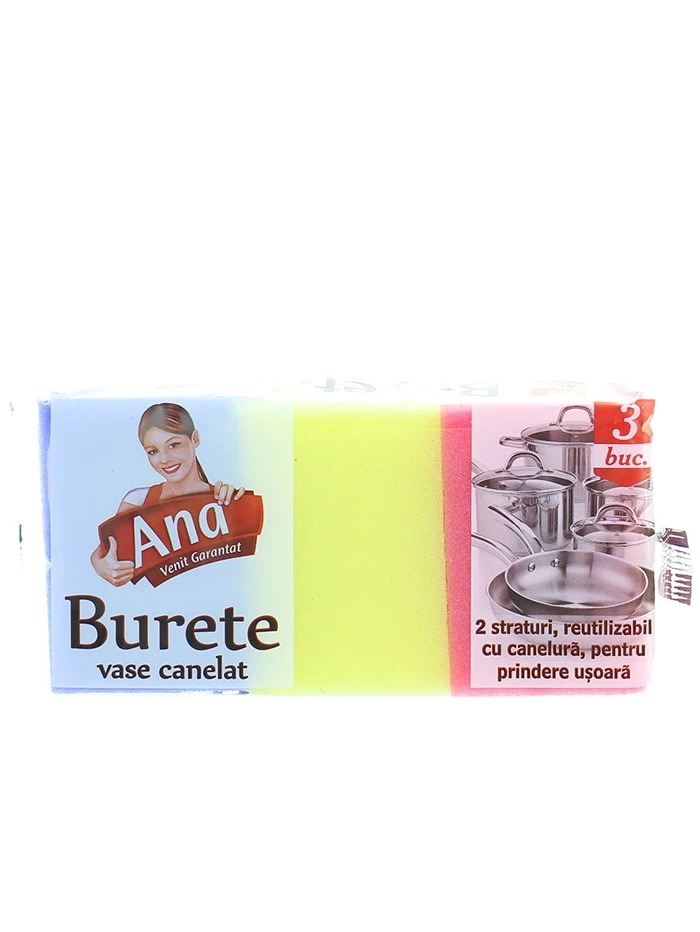 Anna Burete de vase canelat 3 buc Anna imagine noua inspiredbeauty