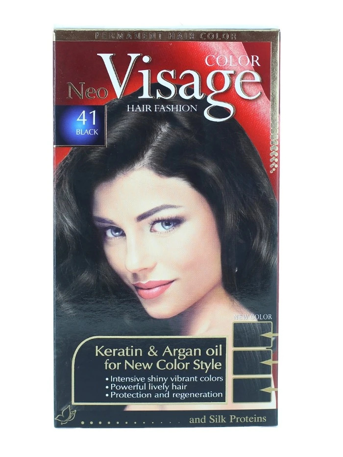 Visage Vopsea de par Neo 41 Black Black imagine