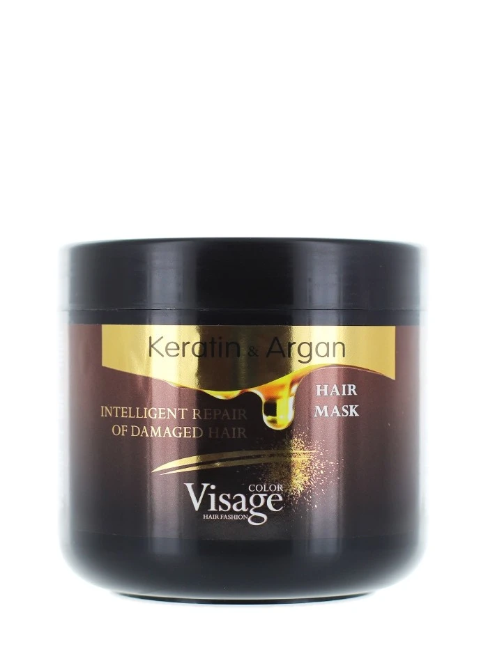 Visage Masca de par 500 ml Keratin&Argan
