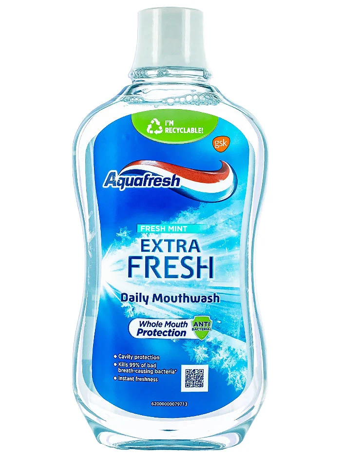 Aquafresh Apa de gura 500 ml Extra Fresh