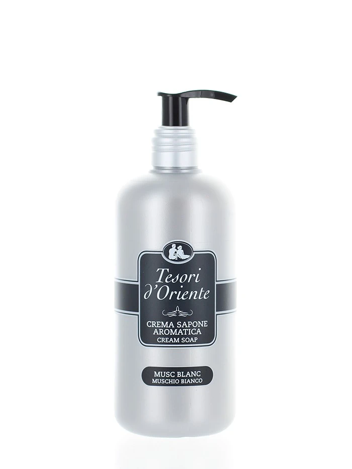 Tesori d'Oriente Sapun lichid cu pompa 300 ml Muschio Bianco