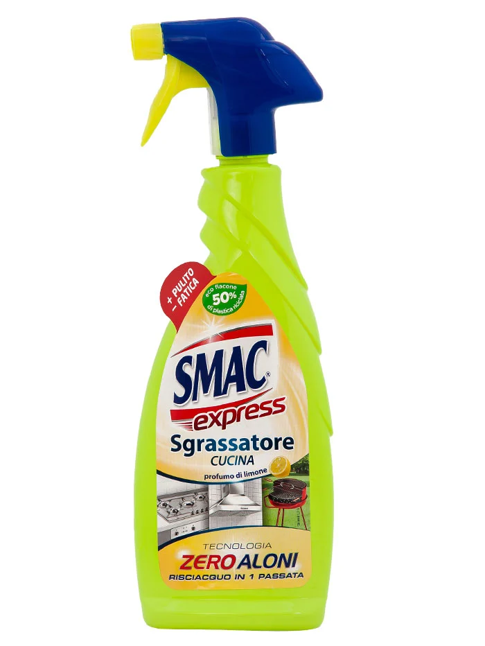 SMAC Express Degresant bucatarie cu pompa 650 ml Sgrassatore cucina limone