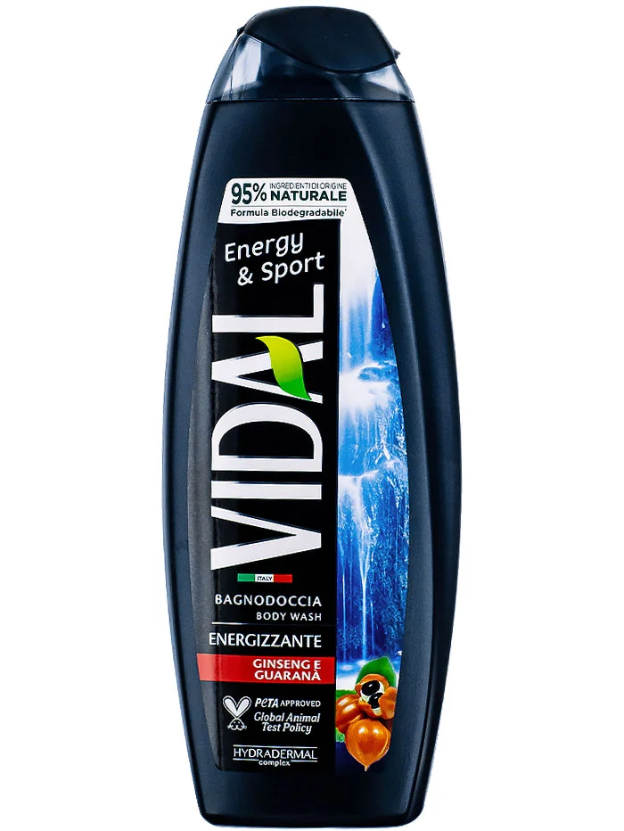 Vidal Gel de dus 500 ml Energy&Sport
