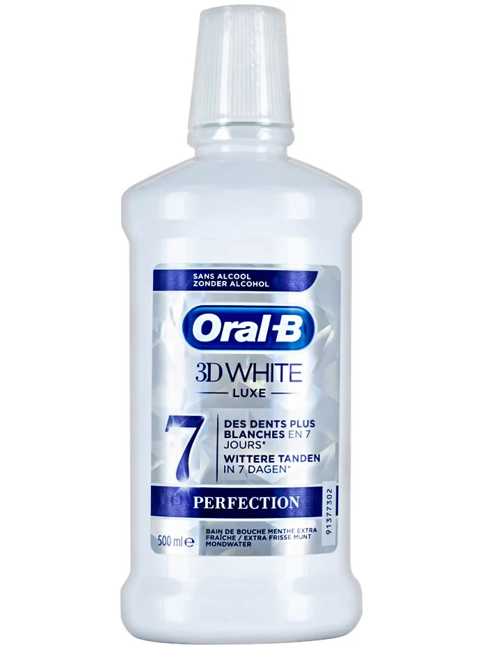 Oral-B Apa de gura 500 ml 3D White Luxe