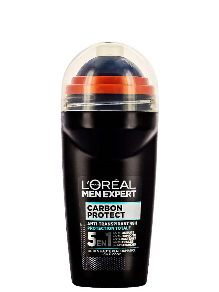 Loreal Men Expert Roll-on antiperspirant barbati 50 ml Carbon Protect