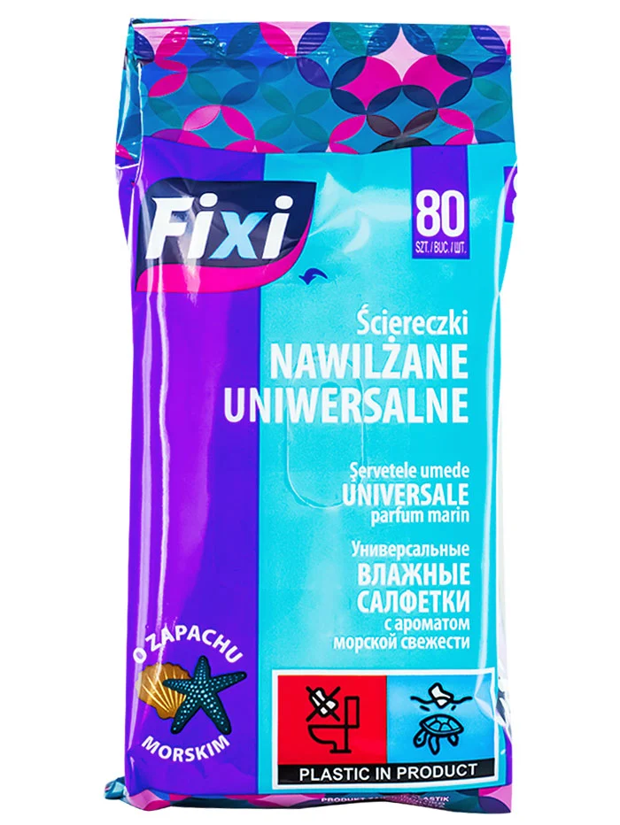 Fixi Servetele umede universale 80buc Marin