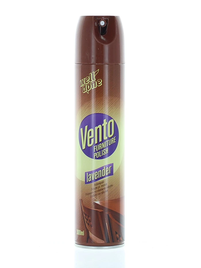 Well Done Vento Spray pentru lustruit mobila 300 ml Lavender