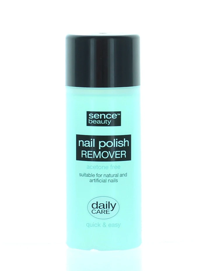 Sence Beauty Dizolvant fara acetona pentru lac de unghii 200 ml (verde)