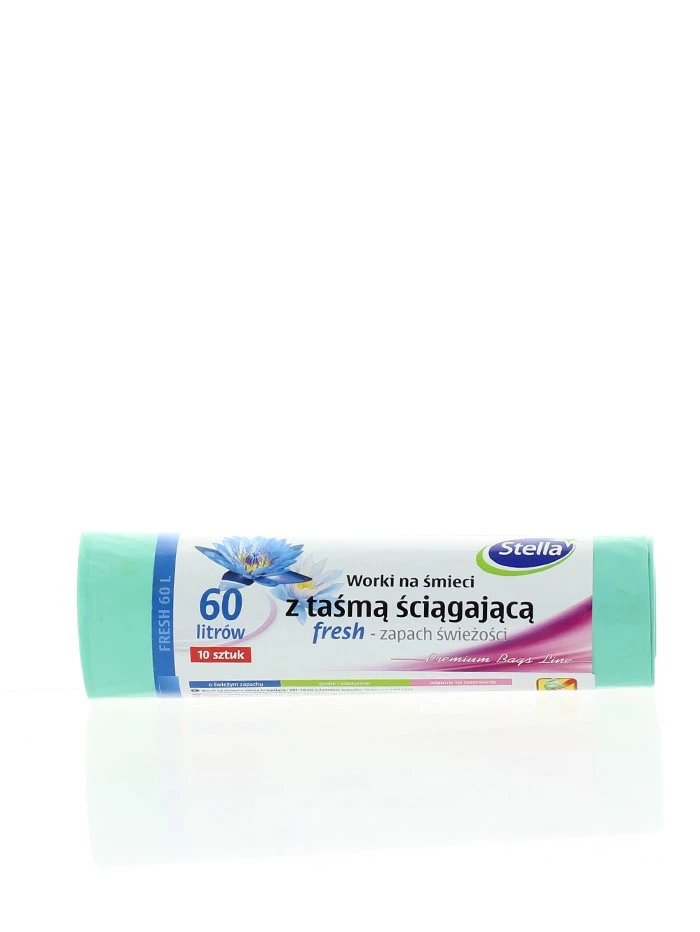 Stella Saci menajeri cu snur 60 L 10 buc Fresh