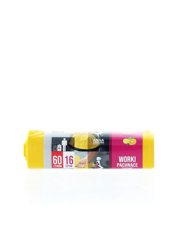 Anna Saci menajeri parfumati cu urechi 60 L 16 buc Lemon