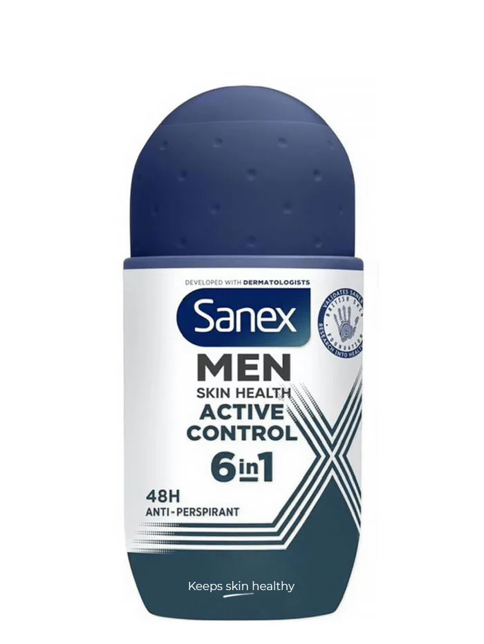 Sanex Roll-on Barbati 50 ml 6in1 Active Control