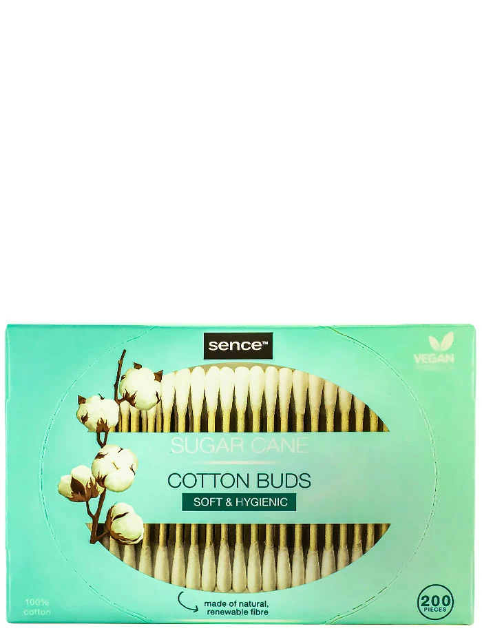 Sence Beauty Betisoare igienice 200 buc Soft&Hygienic