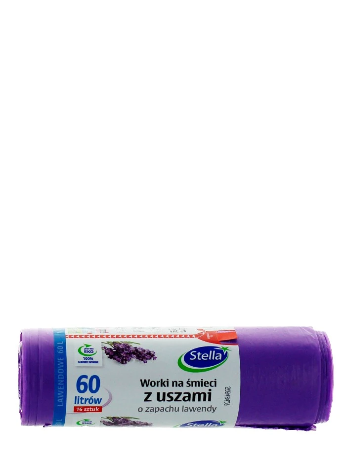 Stella Saci menajeri cu urechi 60 L 16 buc Miros Lavanda