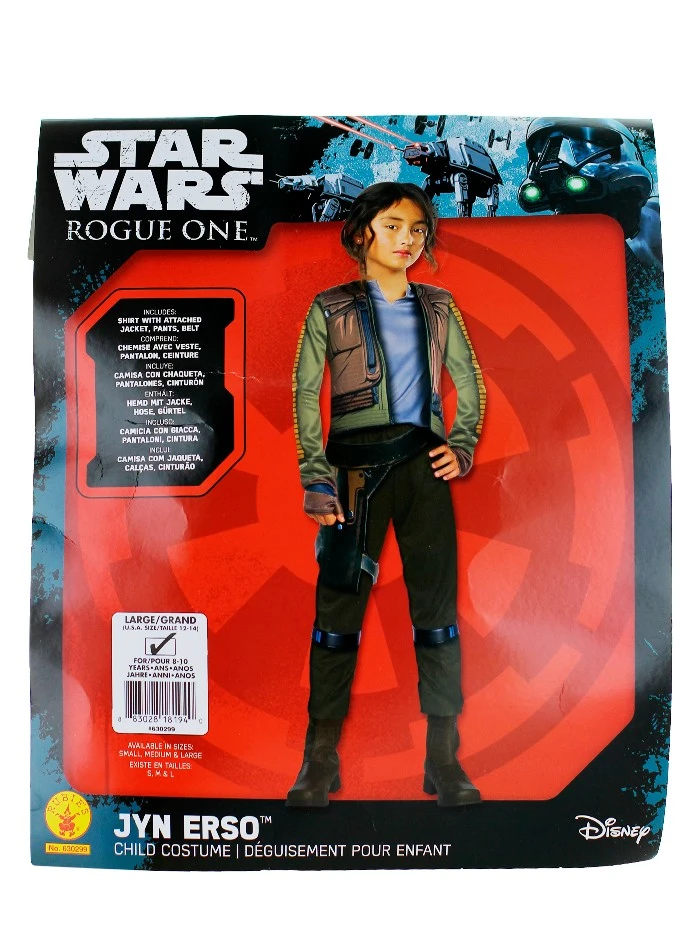 Disney Costum carnaval Star Wars Jyn Erso 8-10 Ani