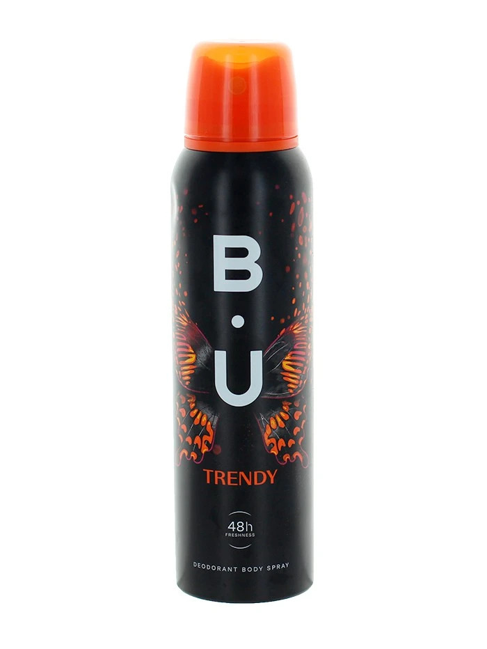 B.u. spray deodorant 150 ml trendy (design nou)