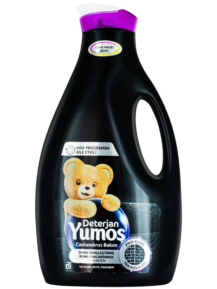 Yumos Detergent lichid 2.52 L 42 spalari Black