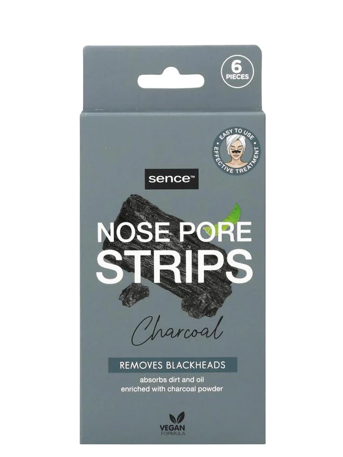 Sence Beauty Benzi pentru indepartarea punctelor negre de pe nas 6 buc