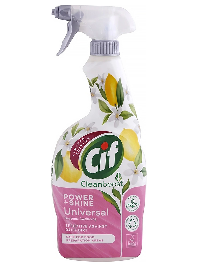 Cif Solutie Curatat multisuprafete cu pompa 750 ml Power & Shine