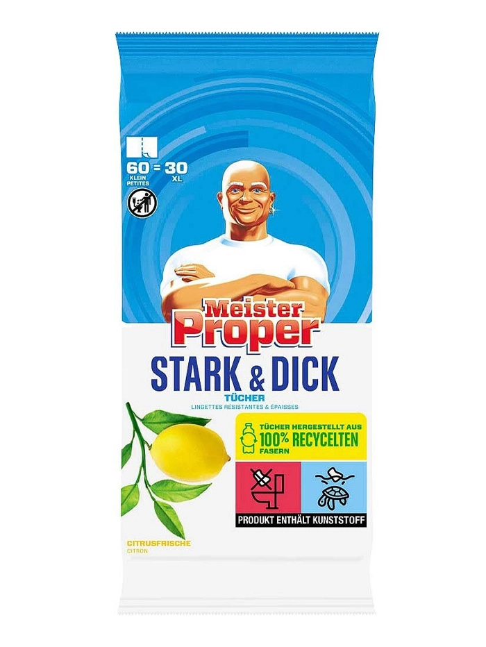 Mr. Proper Servetele umede multisuprafete 60 buc Citron