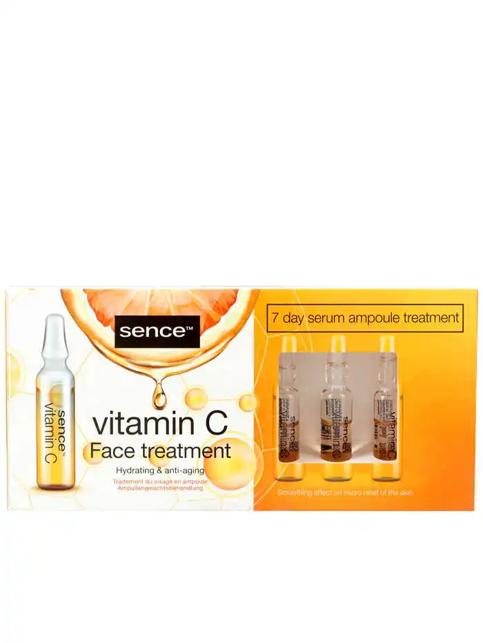 Sence Beauty Serum pentru fata 7x2ml Vitamin C Hydrating&Anti-aging