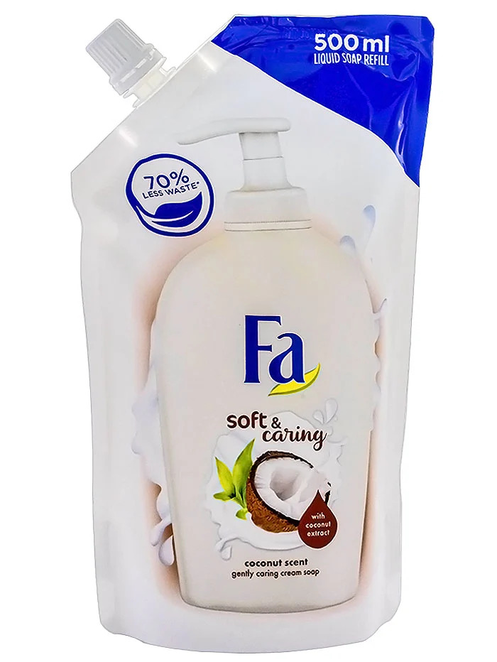 Fa Sapun lichid rezerva 500 ml Soft&Caring 500 imagine
