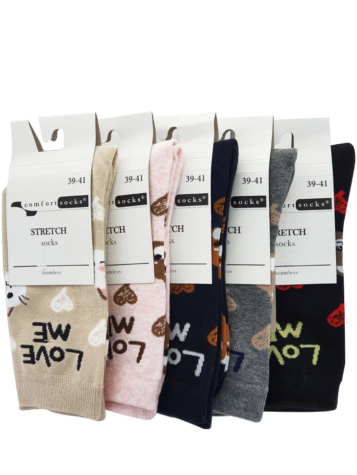 Comfort Sosete Stretch 39-41 Diverse culori