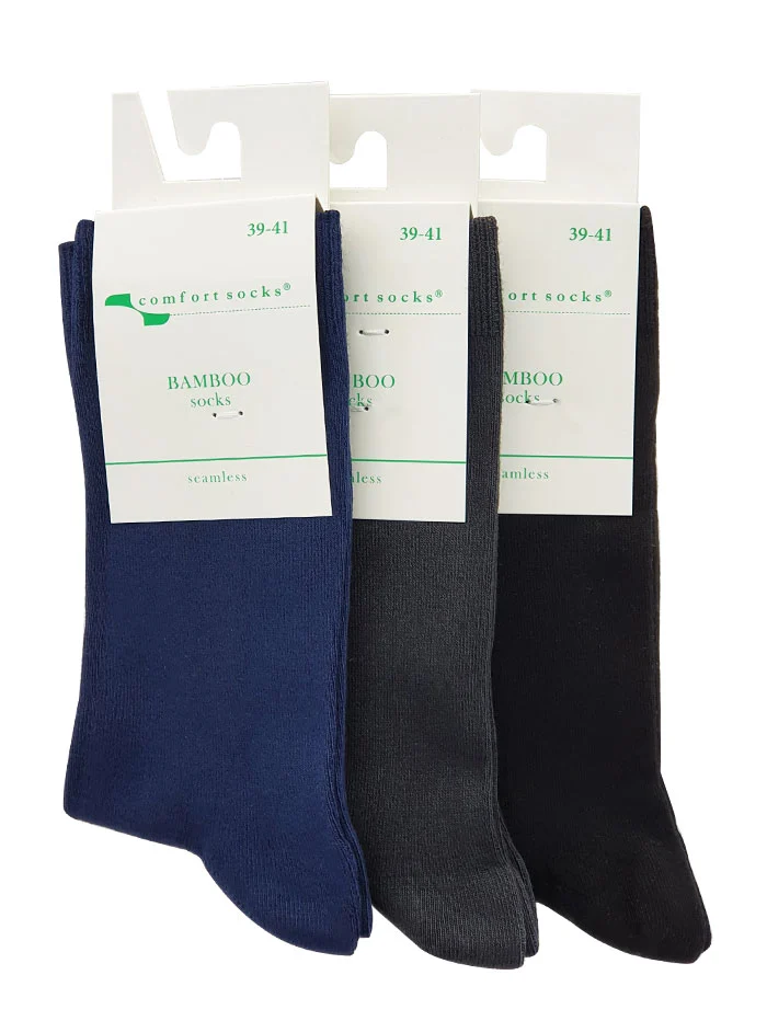 Comfort Sosete bambus pentru femei 39-41 Diverse culori