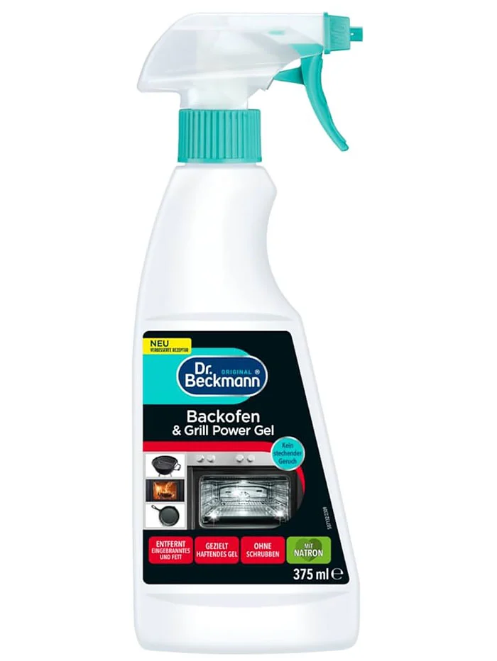 Dr. Beckmann Gel activ pentru curatat cuptorul&grill cu pompa 375 ml