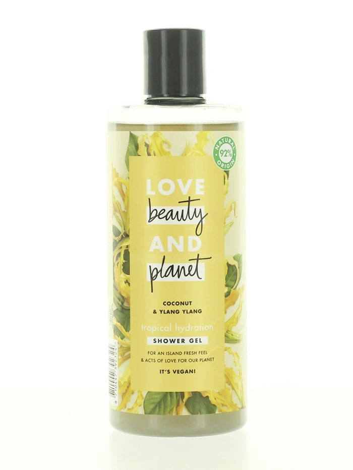 Love beauty&planet gel de dus 500 ml tropical hydration