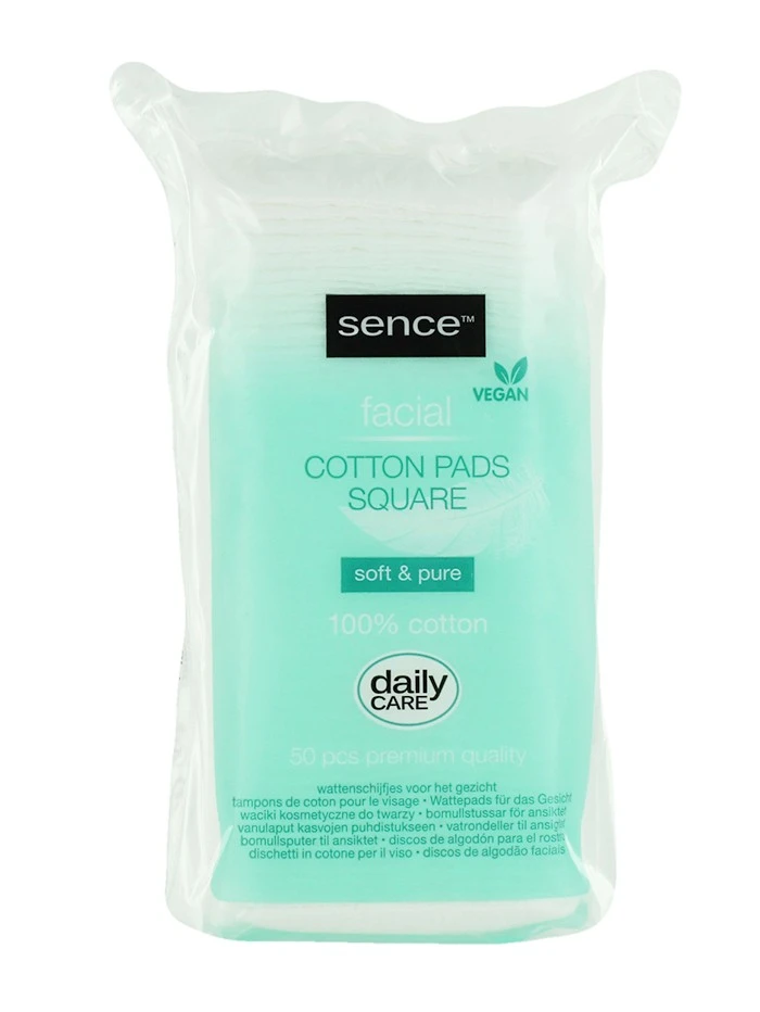Sence Beauty Dischete demachiante 50 buc Soft&Pure