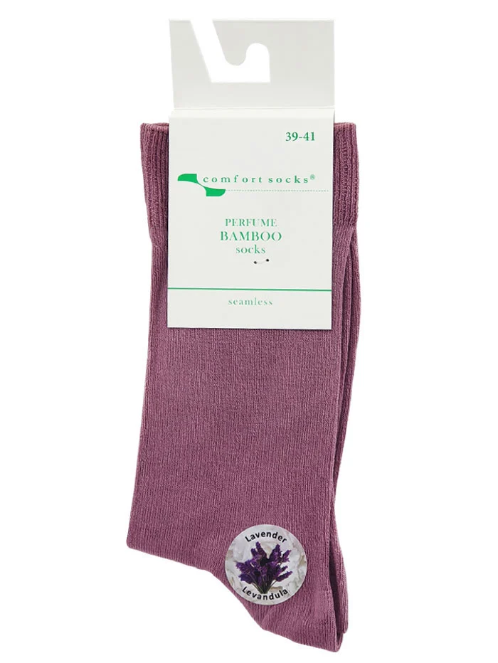 Comfort Sosete bambus parfumate(Lavender) pentru femei 39-41