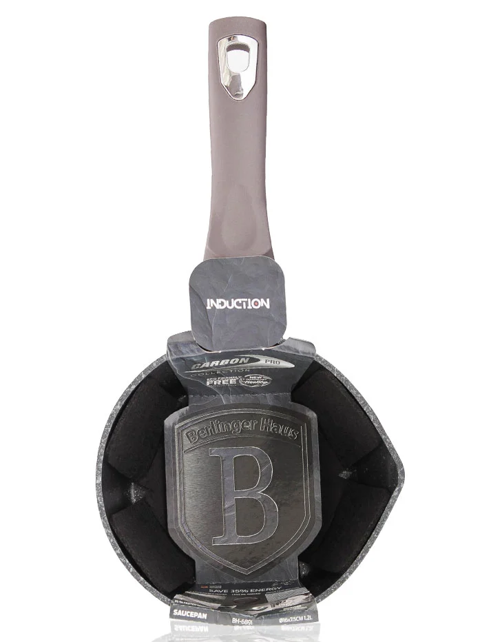 Berlinger Haus Cratita cu maner (inductie) 16 cm Metallic Line Carbon