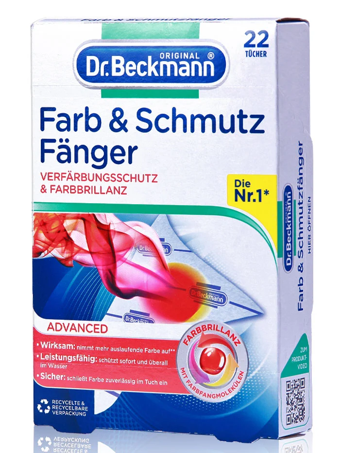 Dr. Beckmann Servetele captatoare de culoare&murdarie 22 buc