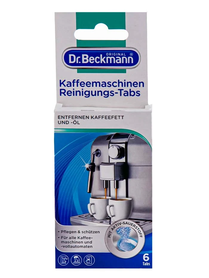 Dr. Beckmann Tablete pentru curatarea aparatului de cafea 6 buc