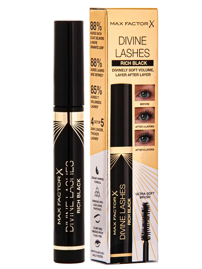 Max Factor Mascara 8 ml Black Divine Lashes