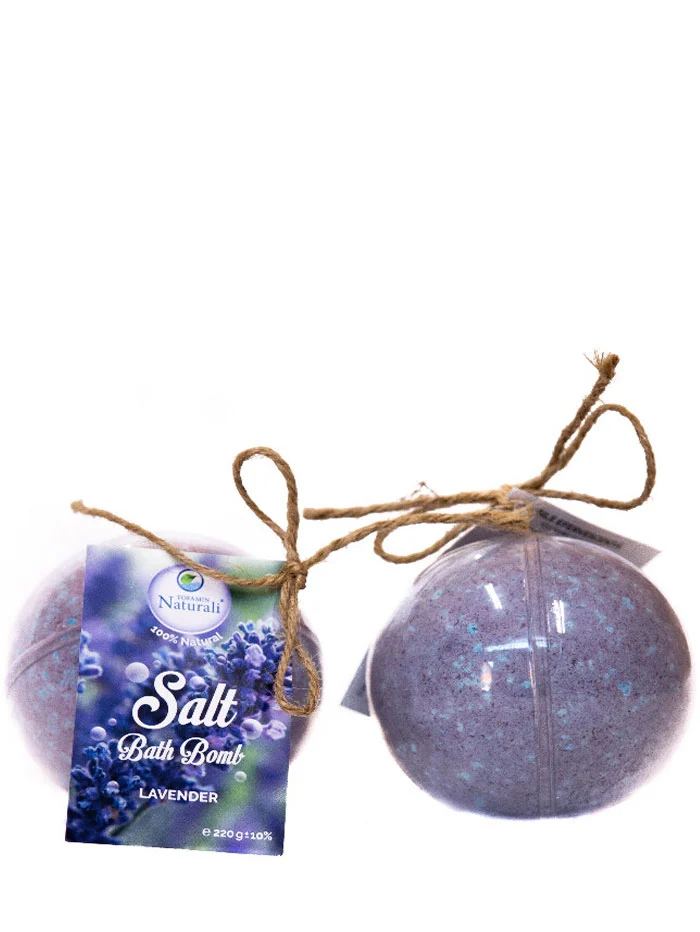 Tofamin Naturali Bila efervescenta cu sare din Praid 220 g Lavender