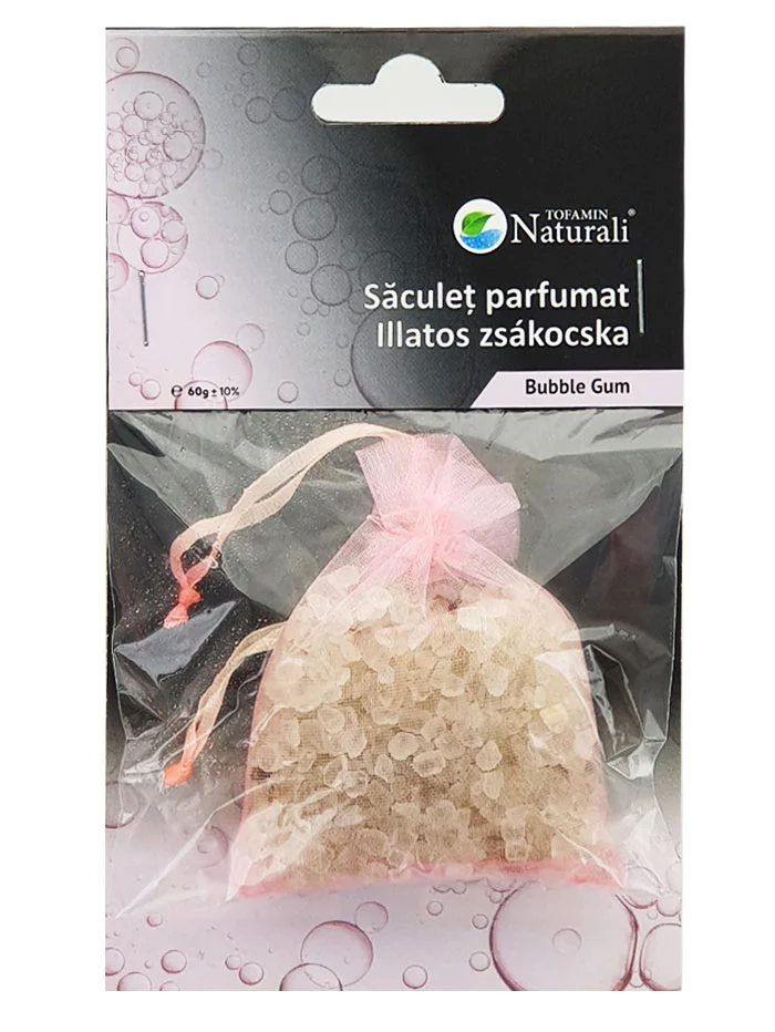 Tofamin Naturali Saculet parfumat 60 g Bubble Gum