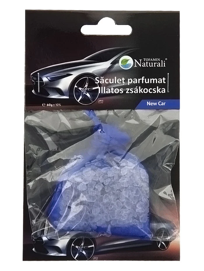 Tofamin Naturali Saculet parfumat 60 g New Car