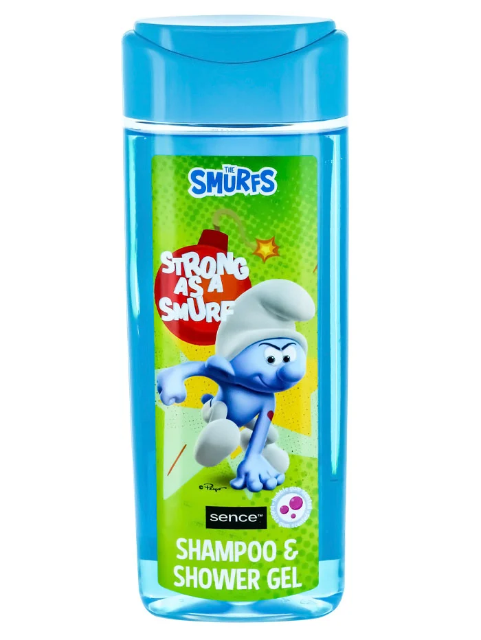 Smurfs Sampon&Gel de dus copii 210 ml Strong