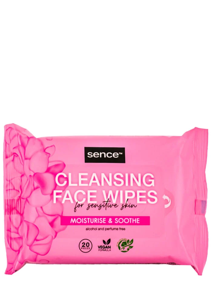 Sence Beauty Servetele demachiante 20 buc Sensitive Skin